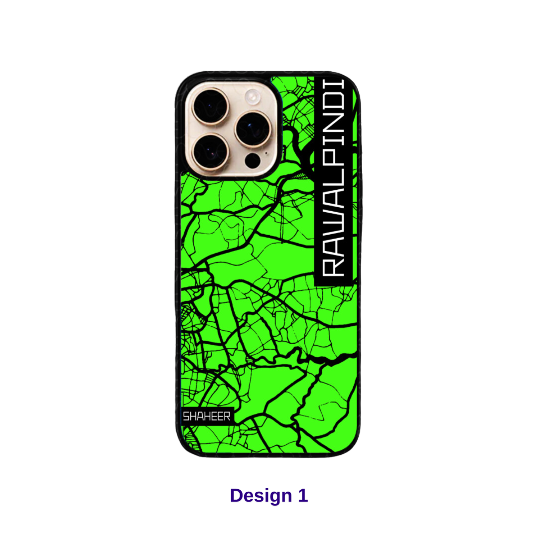 Map Series Printed Premium Phone Case for all Models