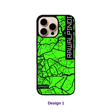 Map Series Printed Premium Phone Case for all Models