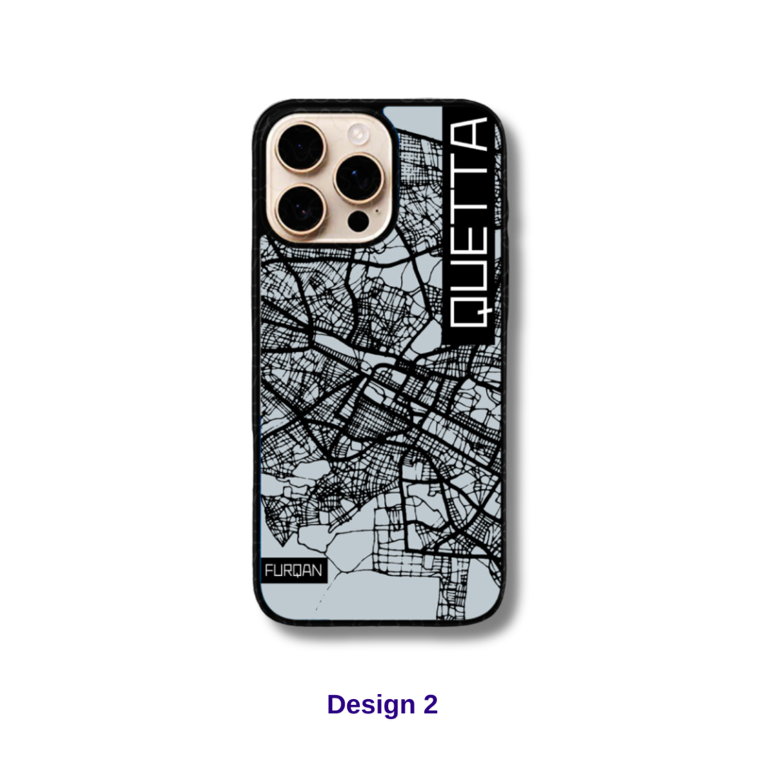 Map Series Printed Premium Phone Case for all Models