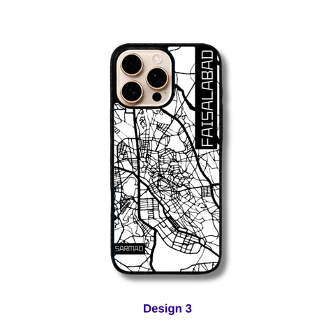 Map Series Printed Premium Phone Case for all Models