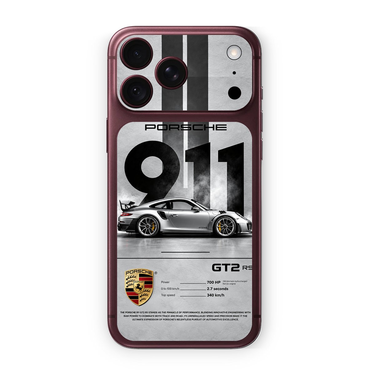 Porsche 911 GT2 RS Racing Edition Phone Skin