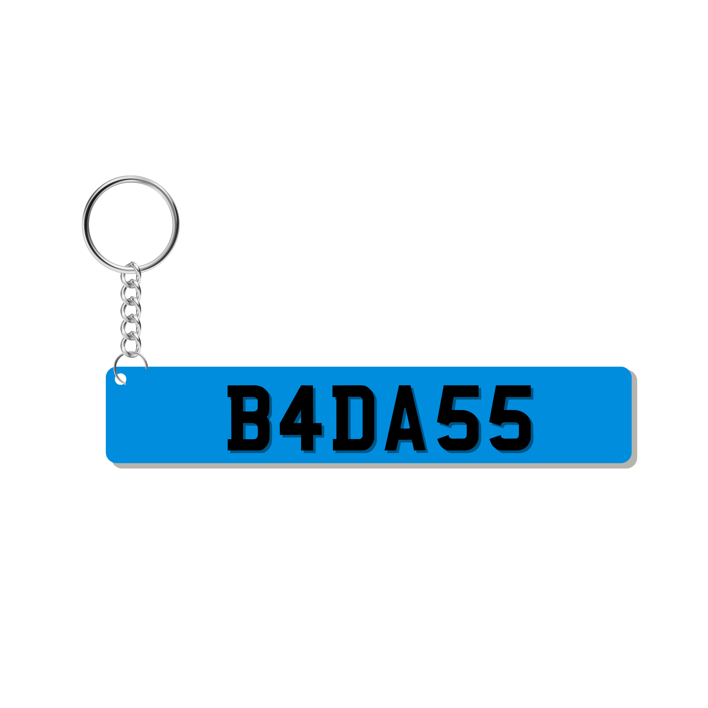 B4DA55 Keychain