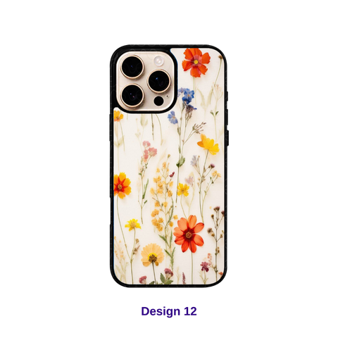 Floral Printed Premium Case for all Models