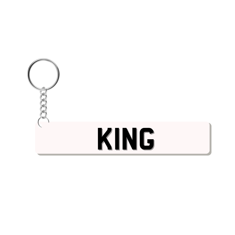 KING Keychain