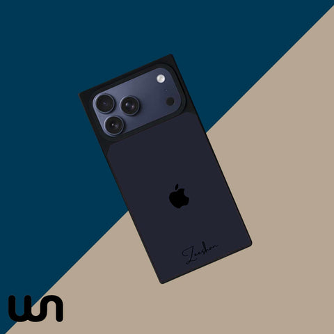 Signature Glass Case For iPhone