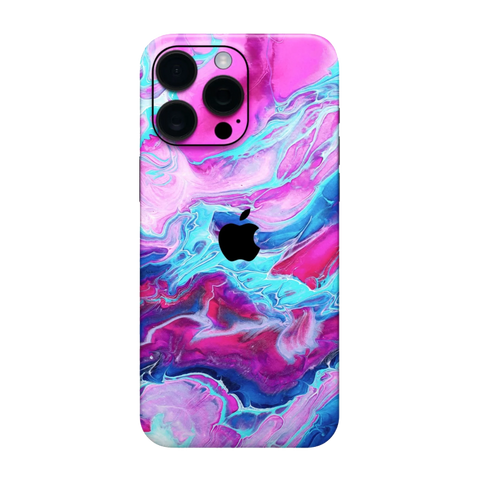 Pink and Blue Marble Skin