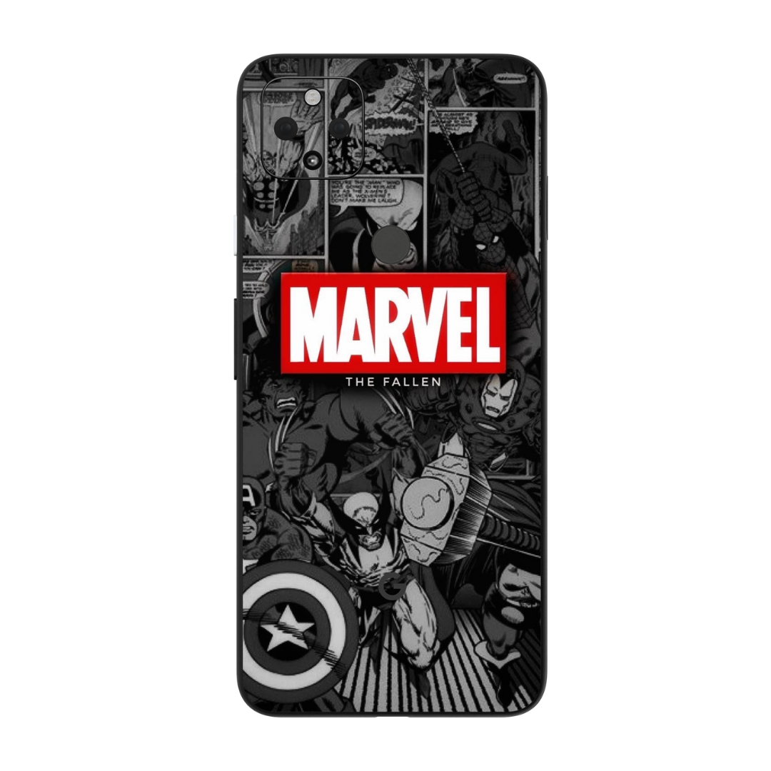 Marvel Black Skin For Google Pixel 5