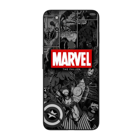 Marvel Black Skin For Google Pixel 5