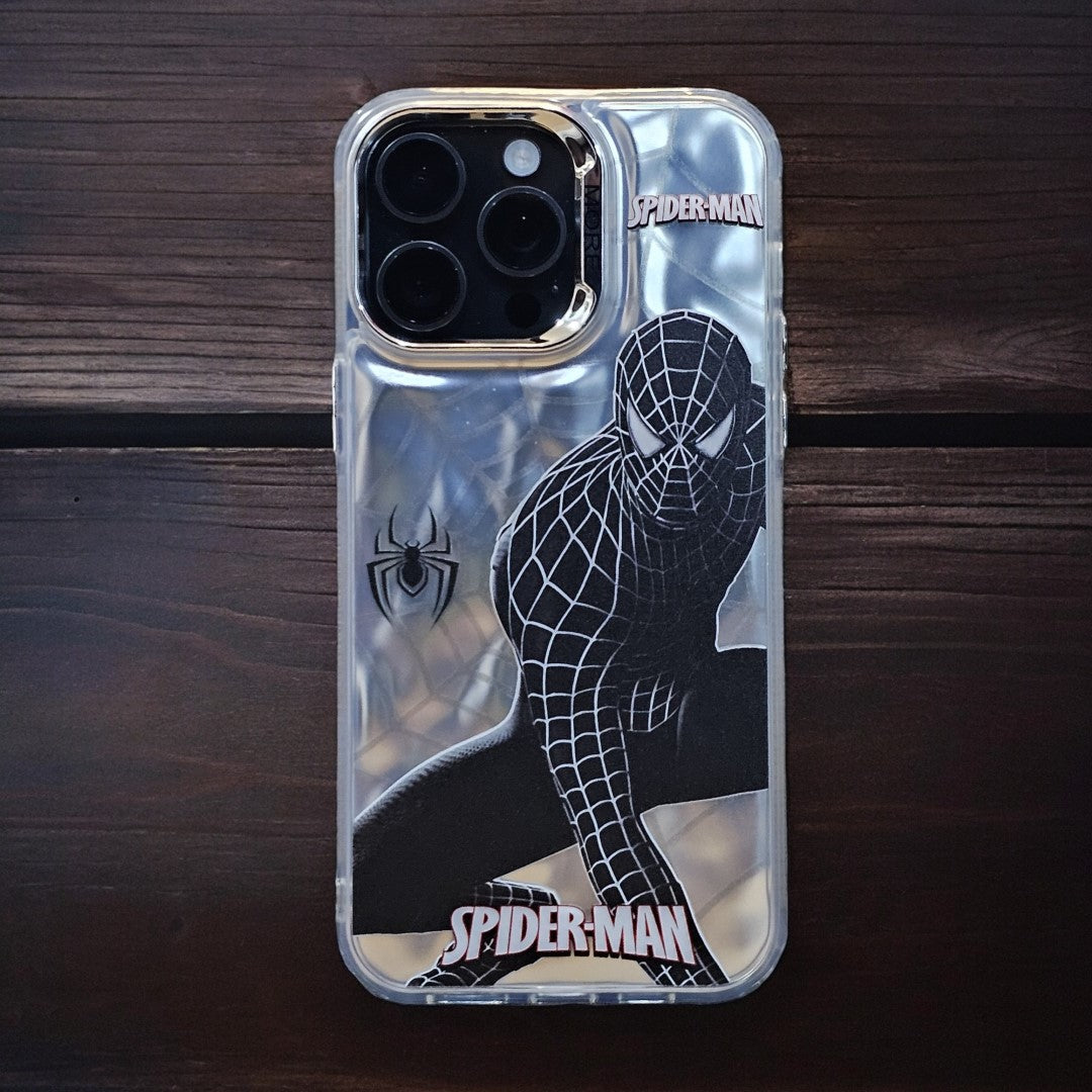 Spiderman Black Shinning Premium Case