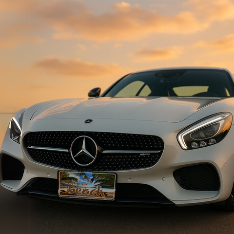 Life's a beach Custom Number Plate