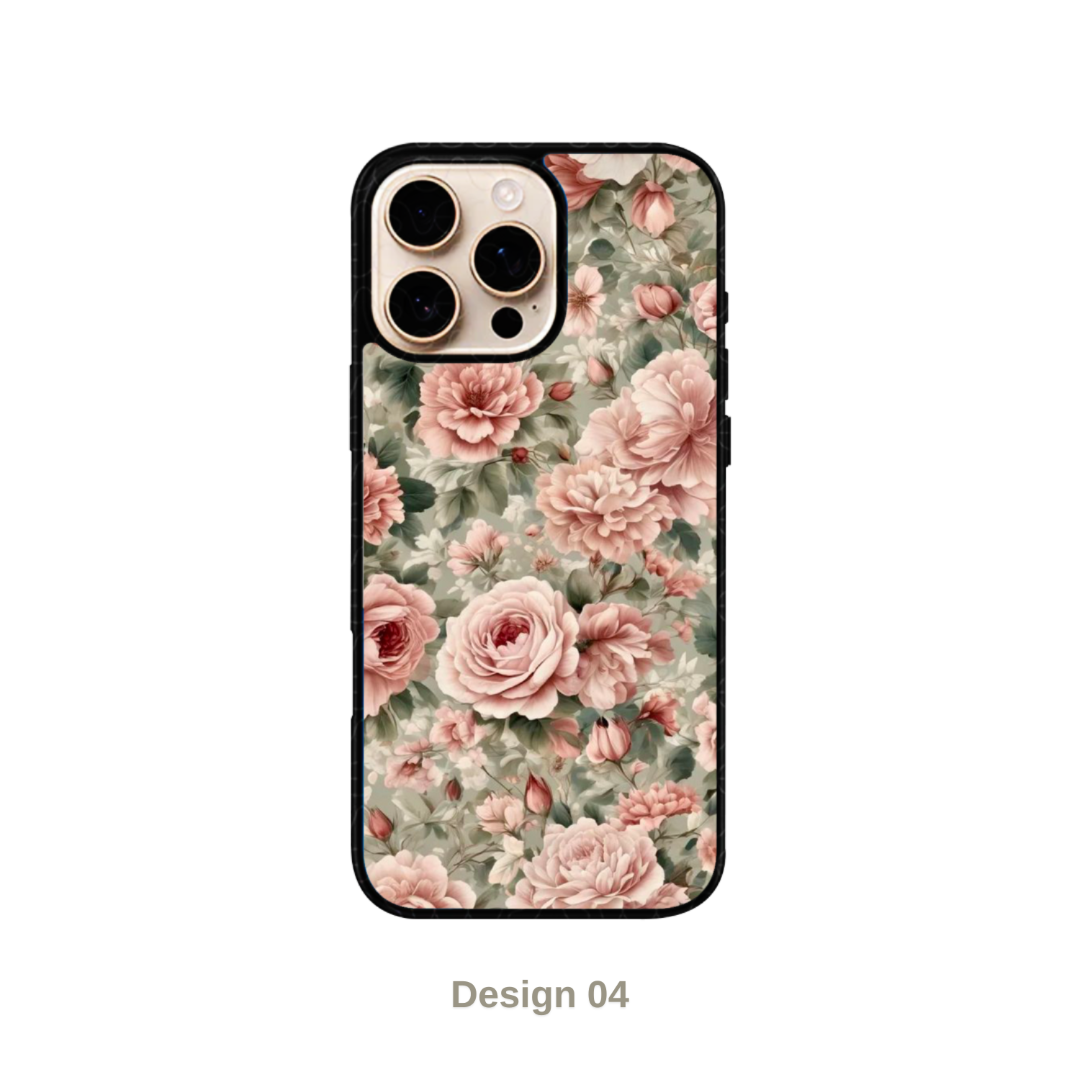 Floral Printed Premium Case for all Models