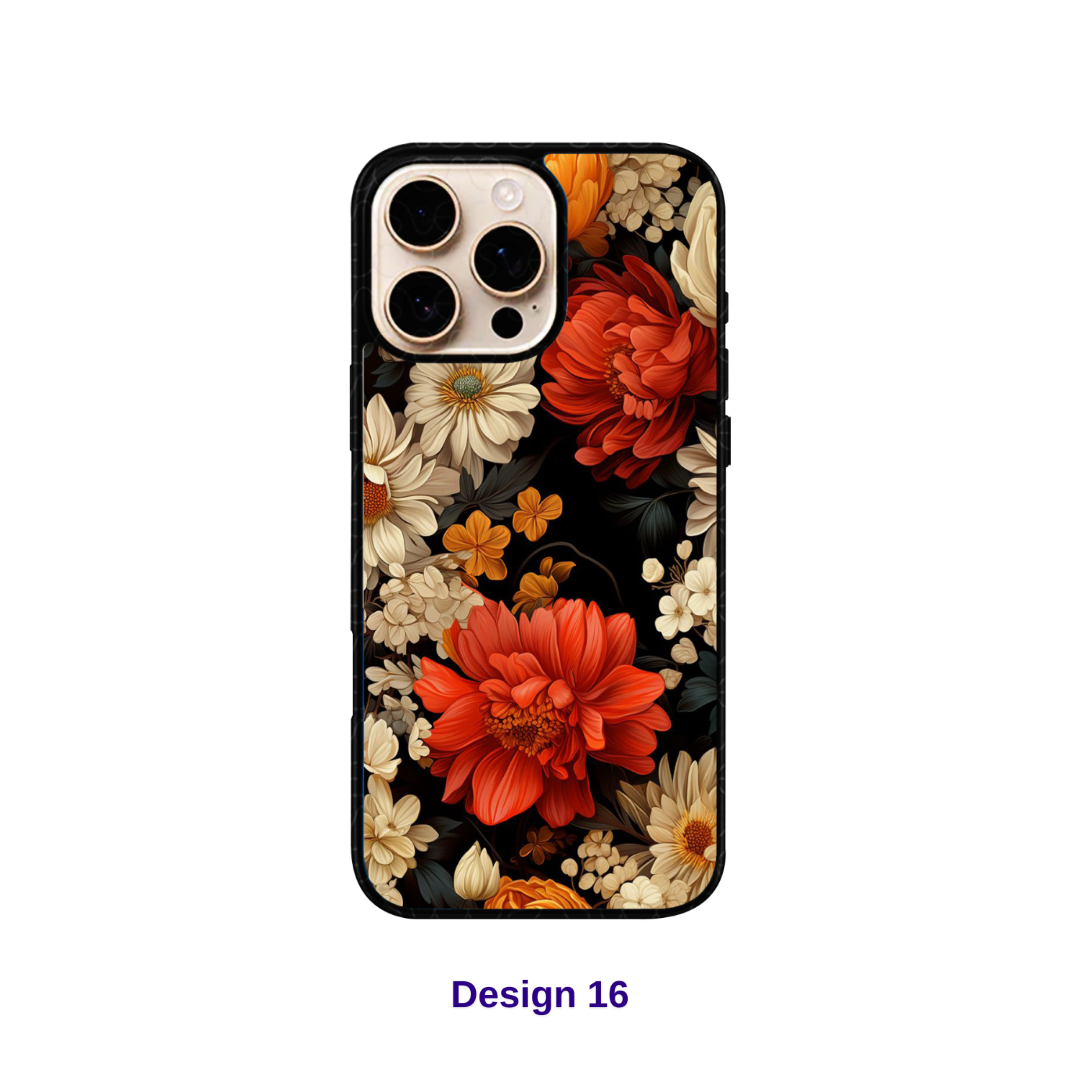 Floral Printed Premium Case for all Models