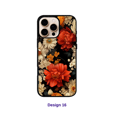 Floral Printed Premium Case for all Models