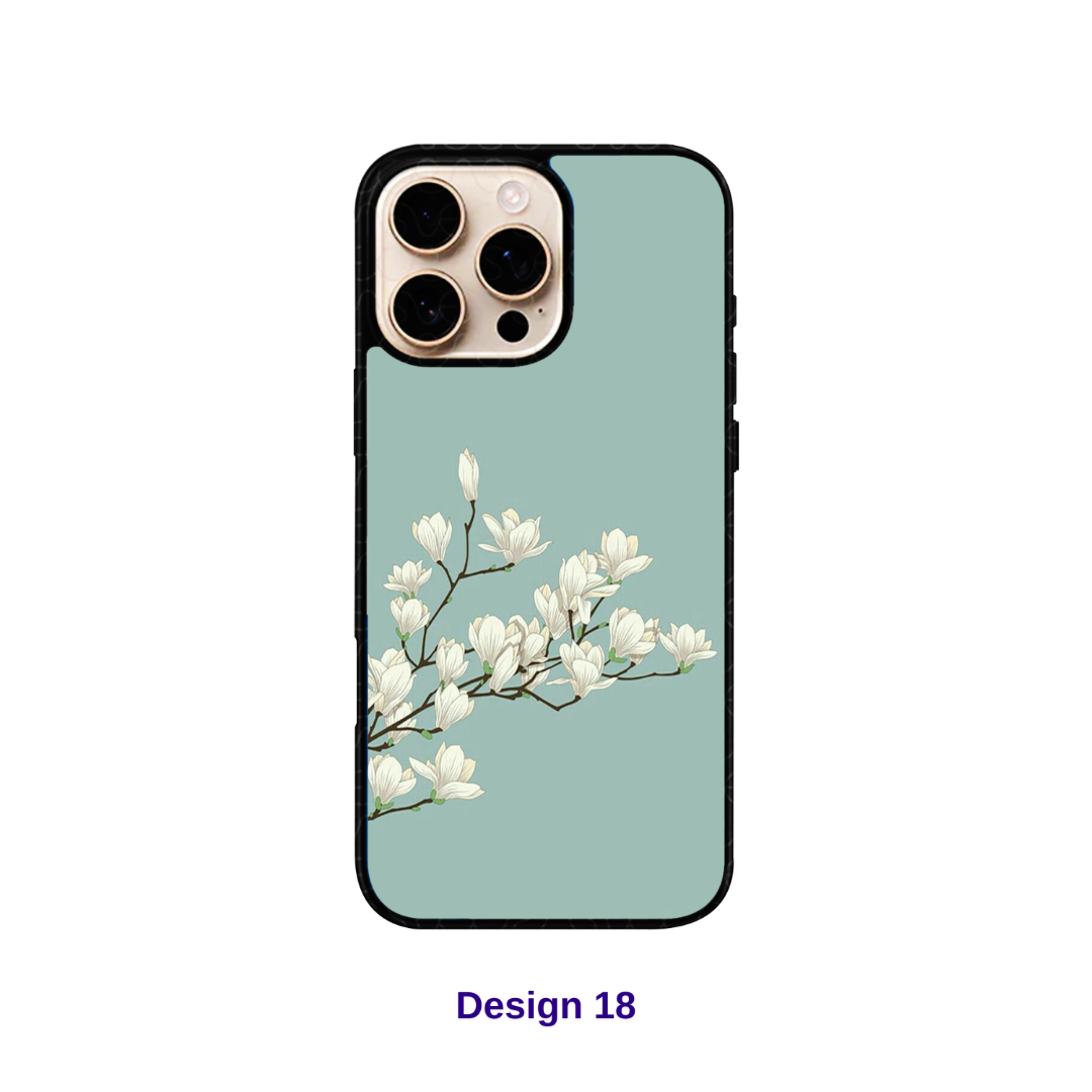 Floral Printed Premium Case for all Models