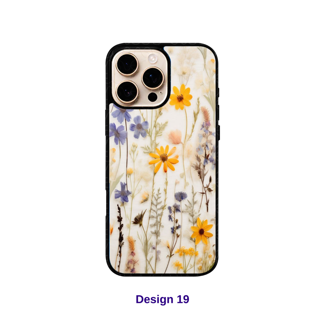 Floral Printed Premium Case for all Models