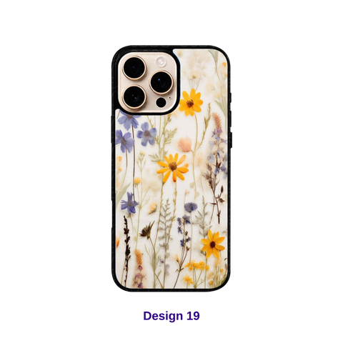 Floral Printed Premium Case for all Models