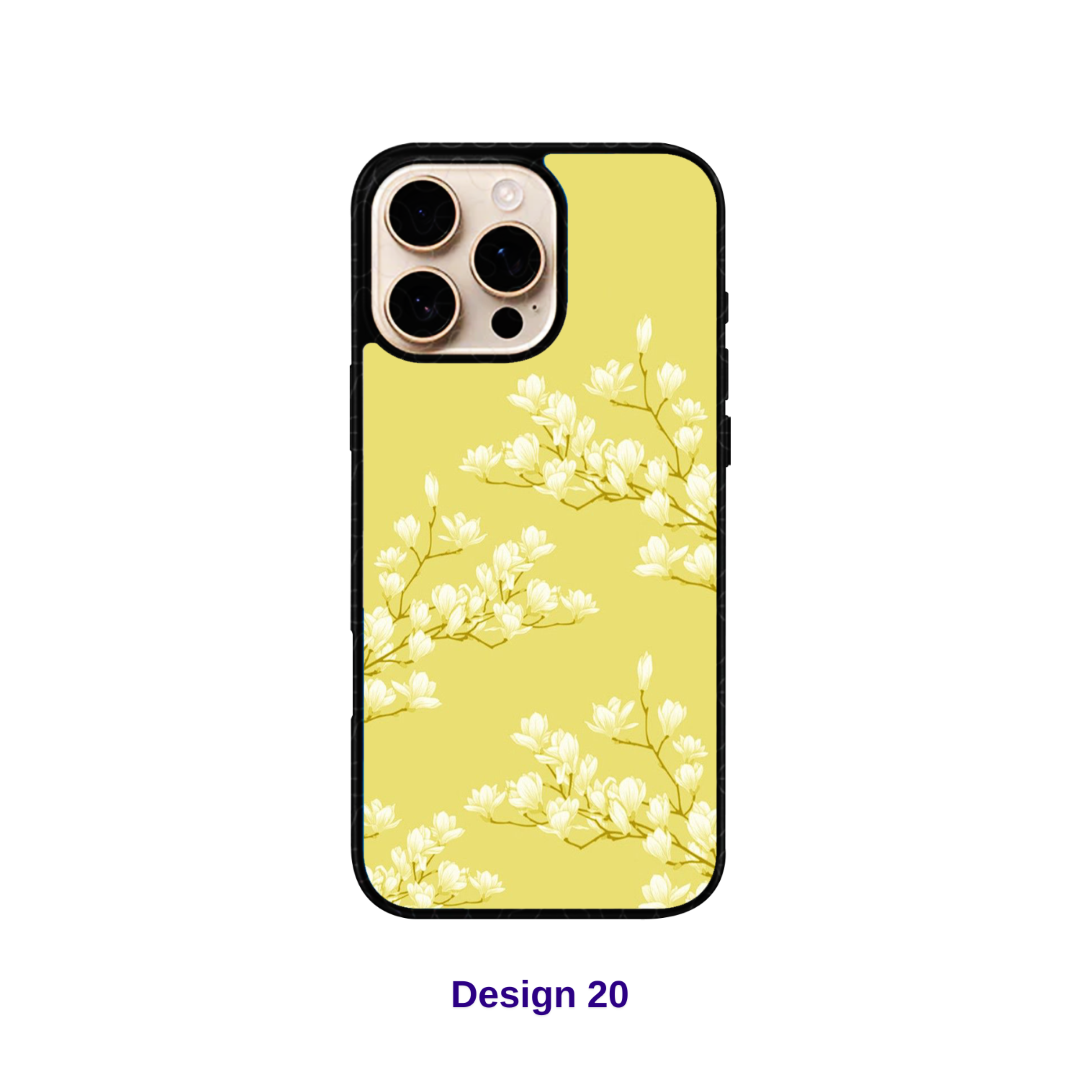 Floral Printed Premium Case for all Models