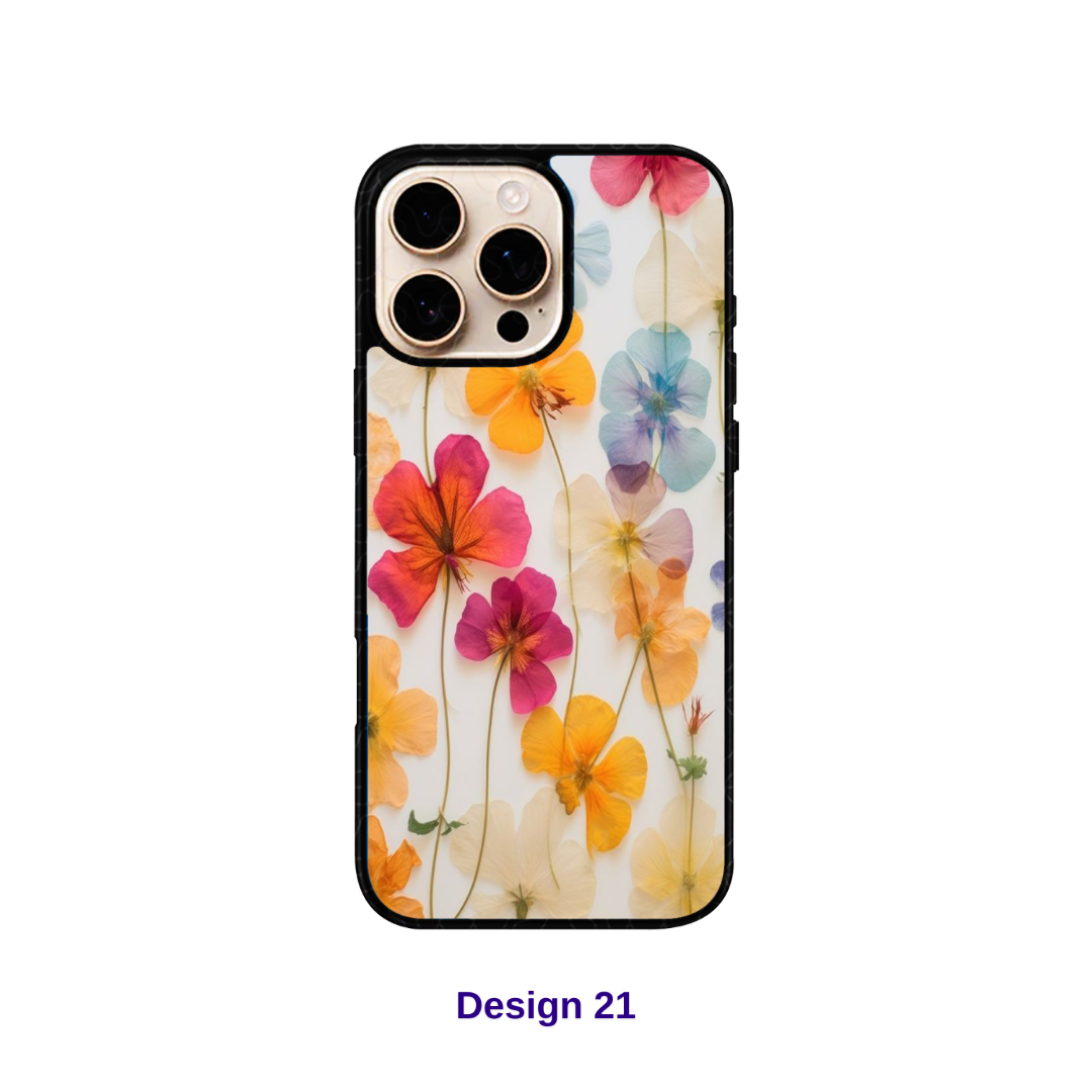 Floral Printed Premium Case for all Models