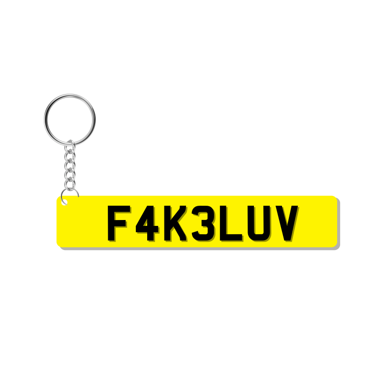 F4K3LUV Keychain