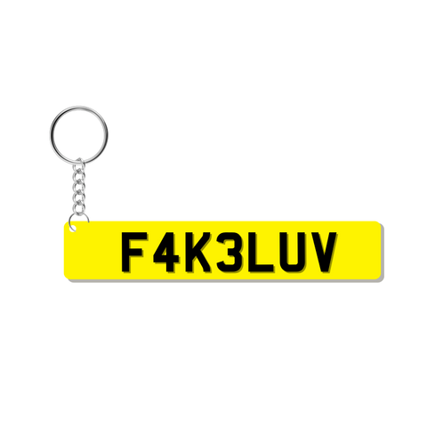 F4K3LUV Keychain