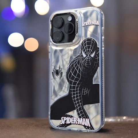 Spiderman Black Shinning Premium Case