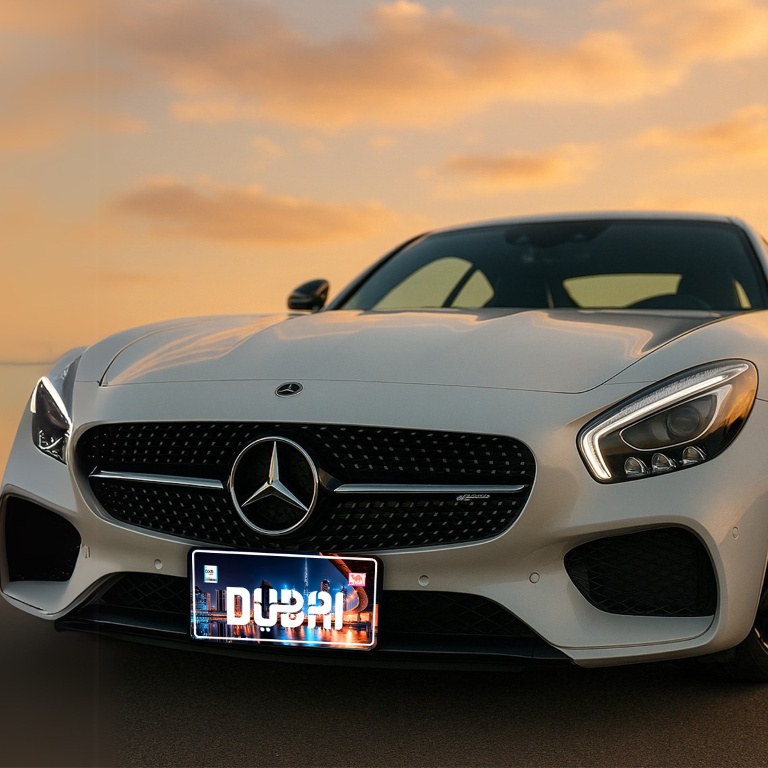 DUBAI Custom Number Plate