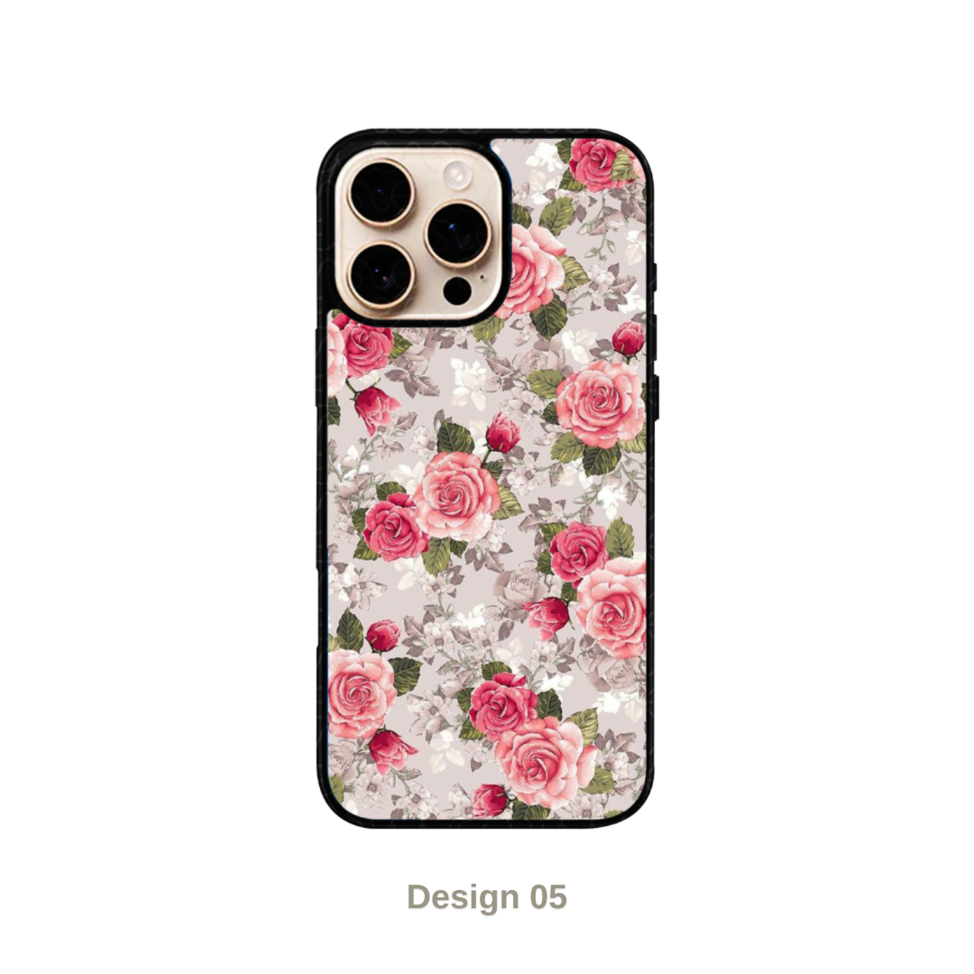 Floral Printed Premium Case for all Models