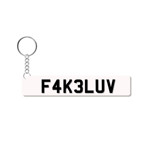 F4K3LUV Keychain