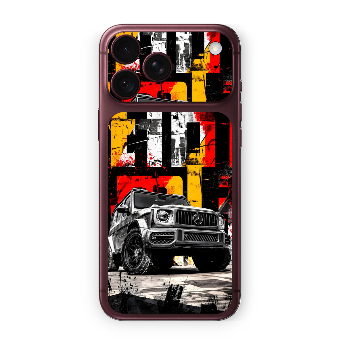 Black & Yellow G-Wagon Phone Skin for iPhone | WrapNation