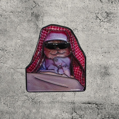 Metal Enamel Brooches 3m Sticker Fashion Jewelry Design Habibi Cat