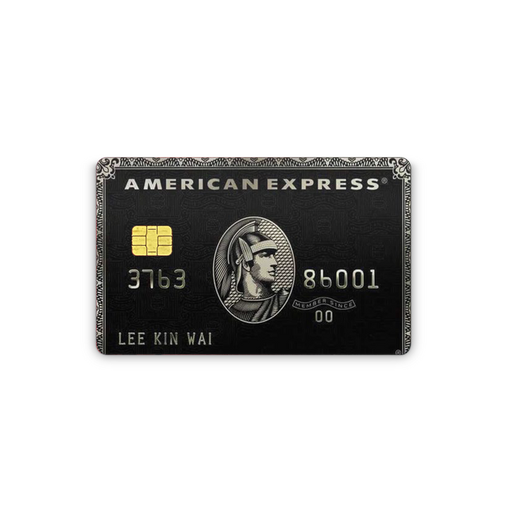 American Express Black Card Skin