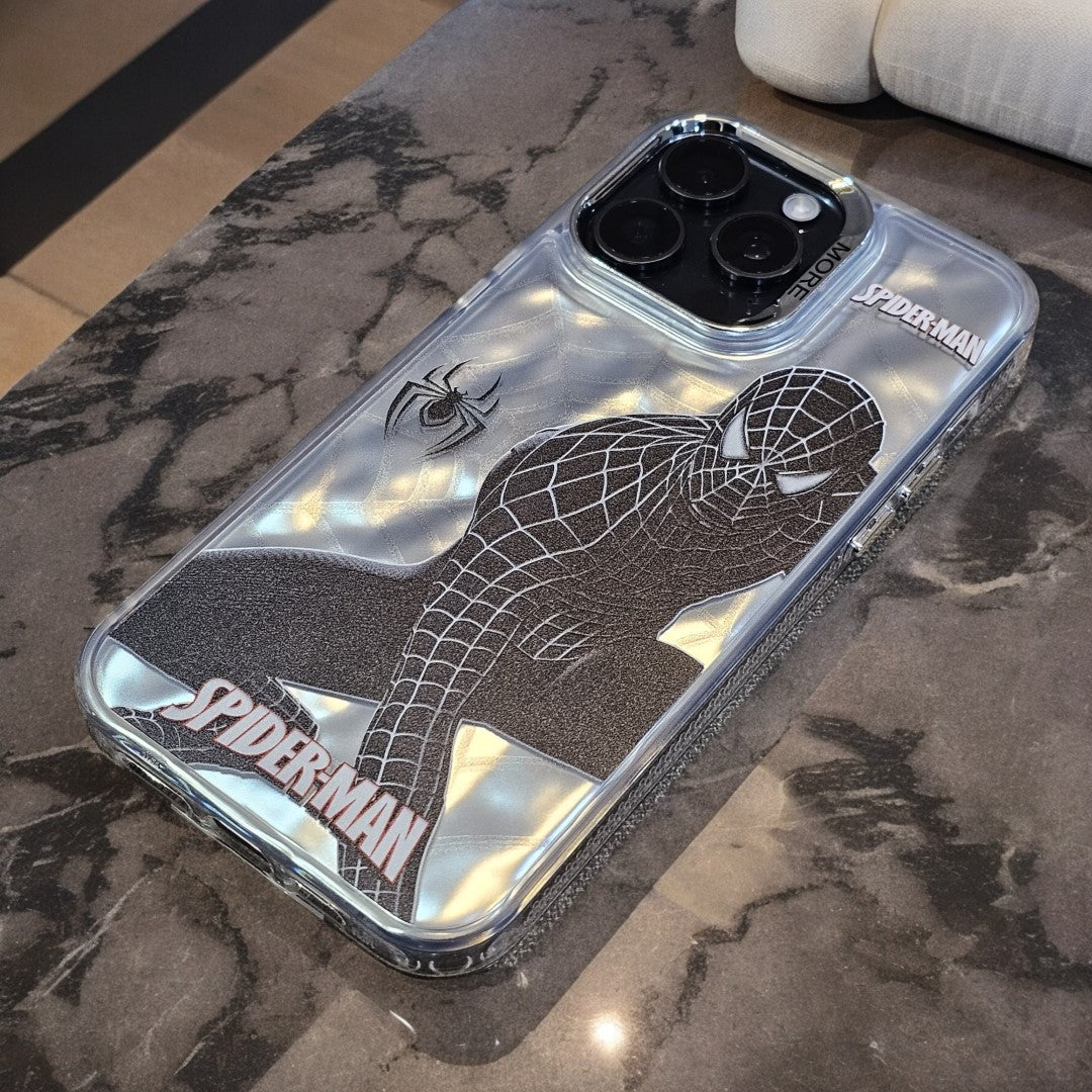 Spiderman Black Shinning Premium Case