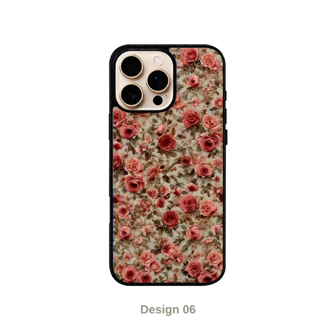 Floral Printed Premium Case for all Models