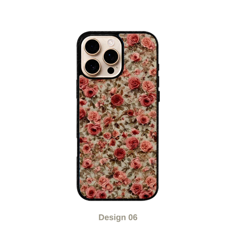 Floral Printed Premium Case for all Models