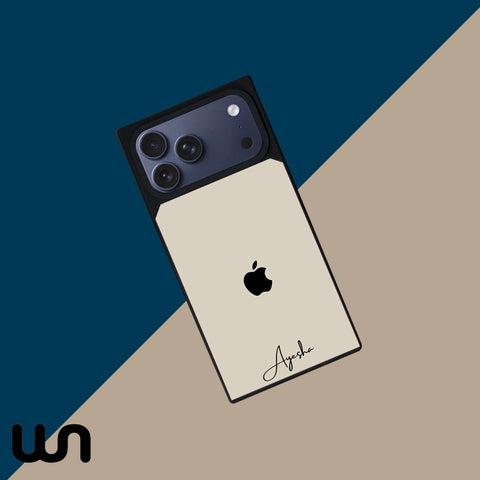 Signature Glass Case For iPhone