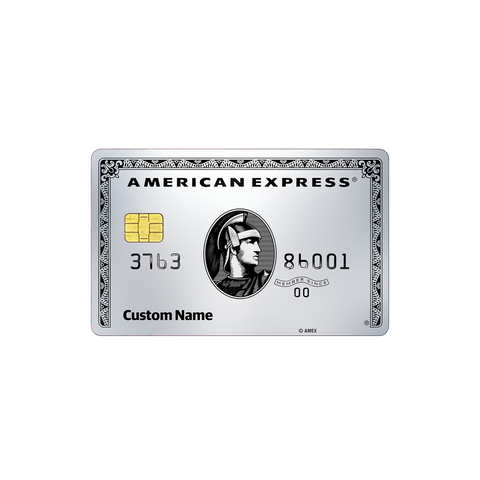 American Express Premium Silver Black