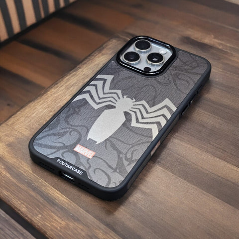 Marvel Spider Black Sides Printed Premium Case