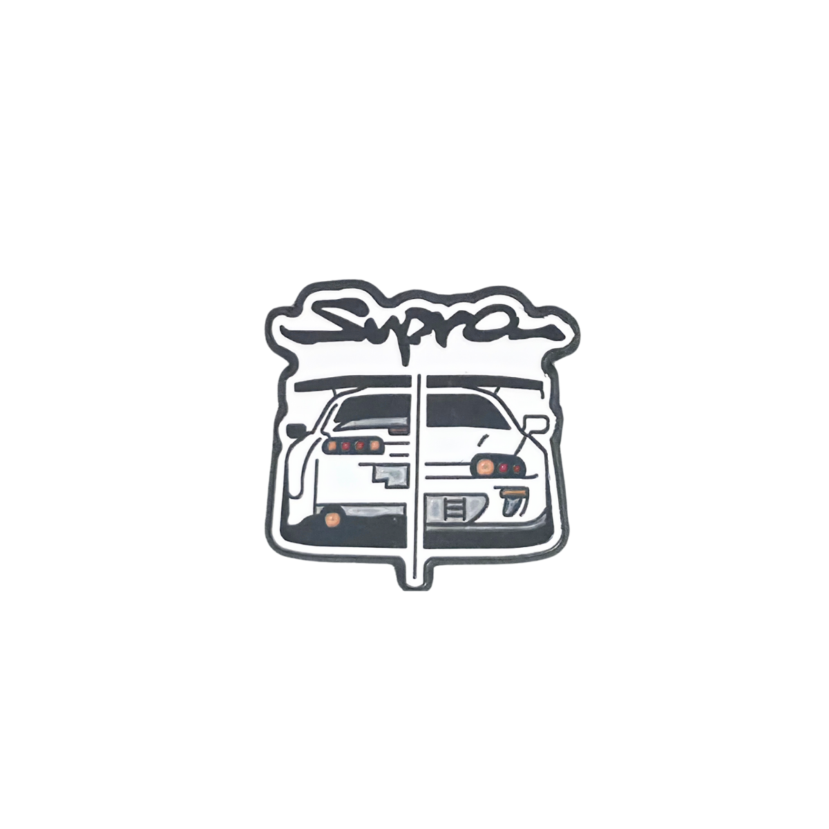 Metal Enamel Brooches 3m Sticker Fashion Jewelry Design 77