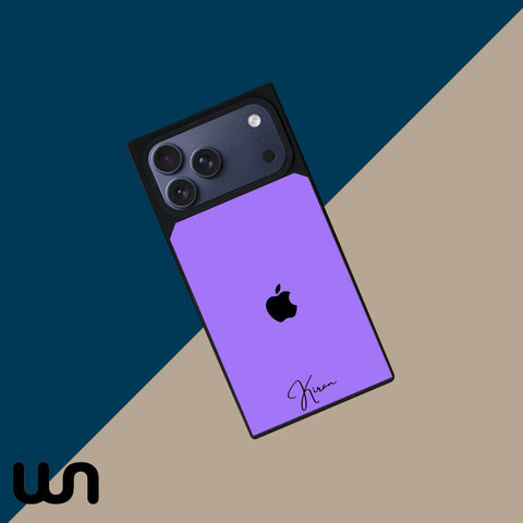 Signature Glass Case For iPhone