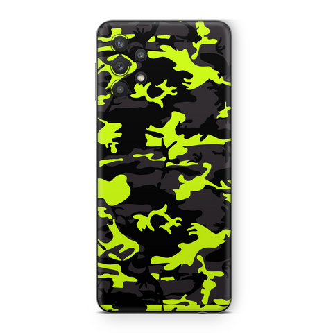 Camo Jungle Green Skin For Samsung A32