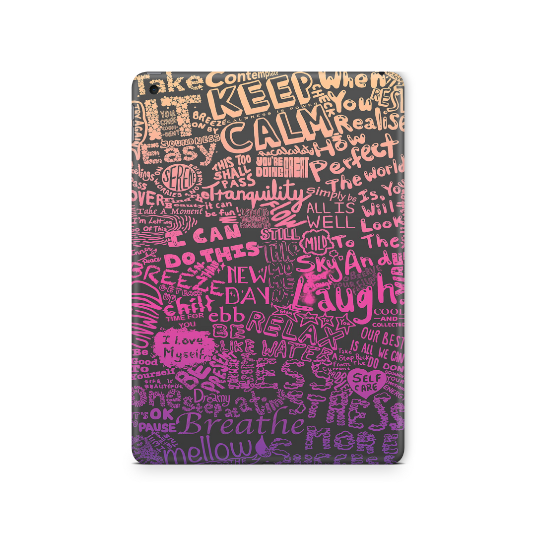 Apple iPad 10.2 8th Gen 2020 Keep Calm Skin