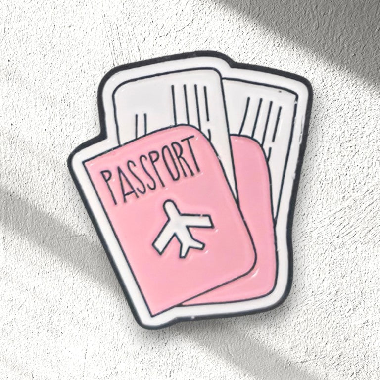 Metal Enamel Brooches 3m Sticker Fashion Jewelry Design 81