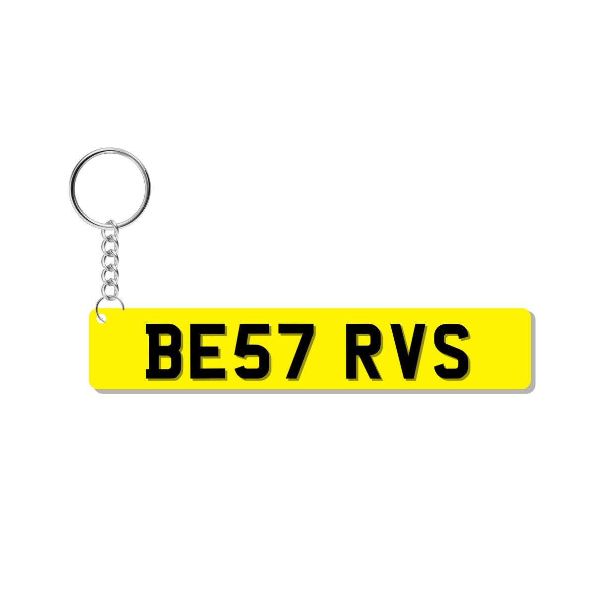 BE57 RVS Keychain