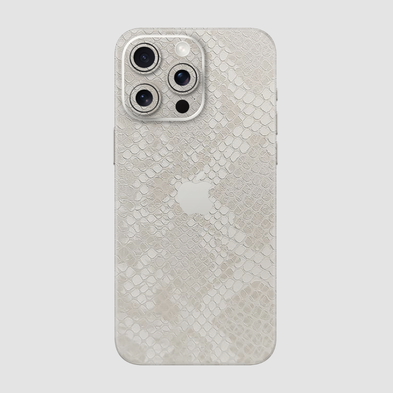 Beige Snake Texture Skin