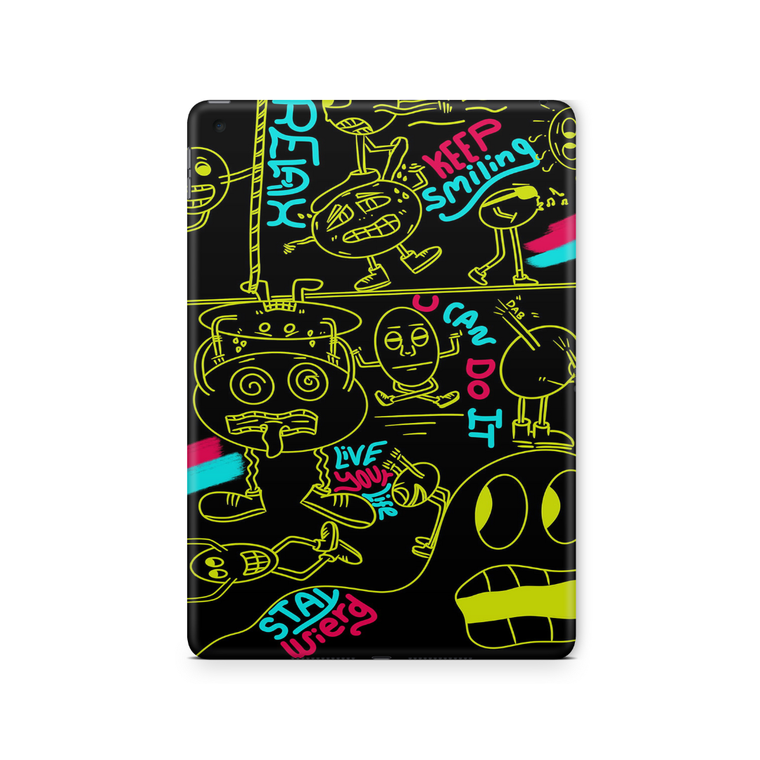 Apple iPad 10.2 8th Gen 2020 Keep Smiling Skin