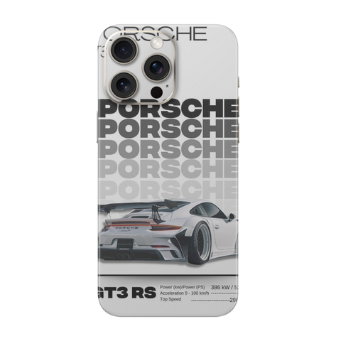 GT3RS porsche Transparent Printed Skin