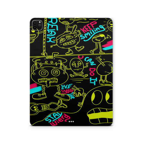 Apple iPad Pro 12.9 2020 Keep Smiling Skin