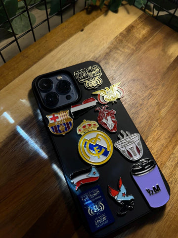 Metal Enamel Brooches 3m Sticker Fashion Jewelry Design 76