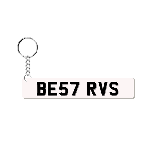 BE57 RVS Keychain