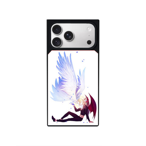 Wings Customized Square Glass for Iphone Models